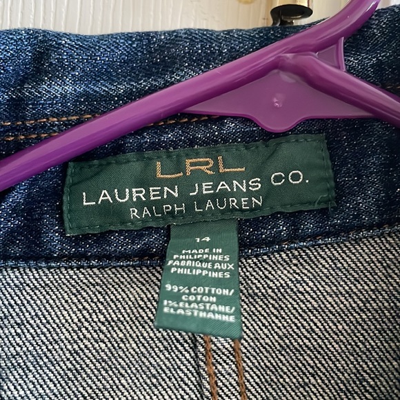 Ralph Lauren LRL denim jacket - Picture 2 of 3